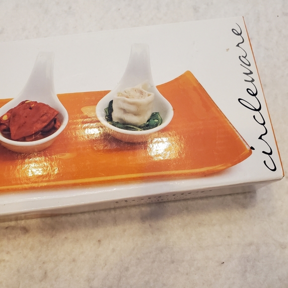 Florence Collection Circleware 5 PC Tasting Spoon Set, NIB - Picture 3 of 6